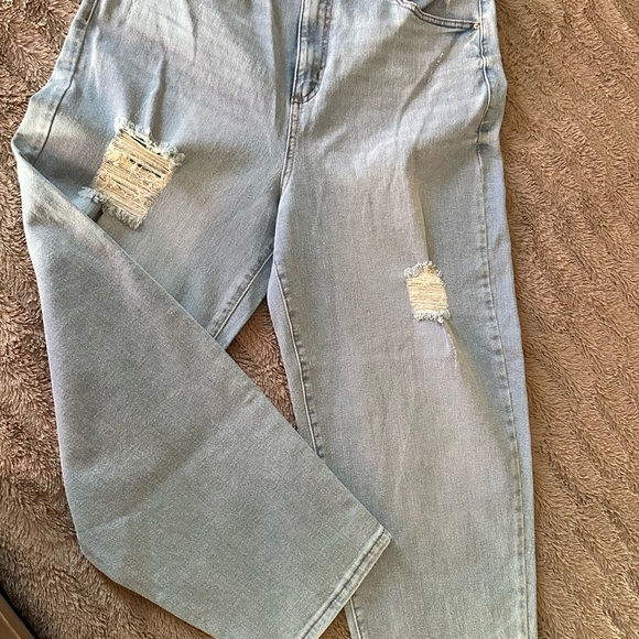 INC denim pants size 12/31 in new blue - Picture 15 of 16